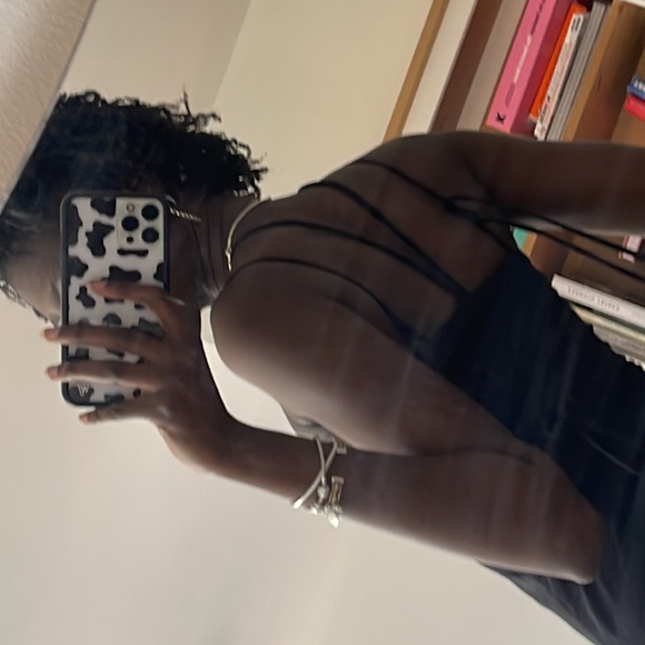 ZARA LINEN BLEND MAXI DRESS - Picture 3 of 7